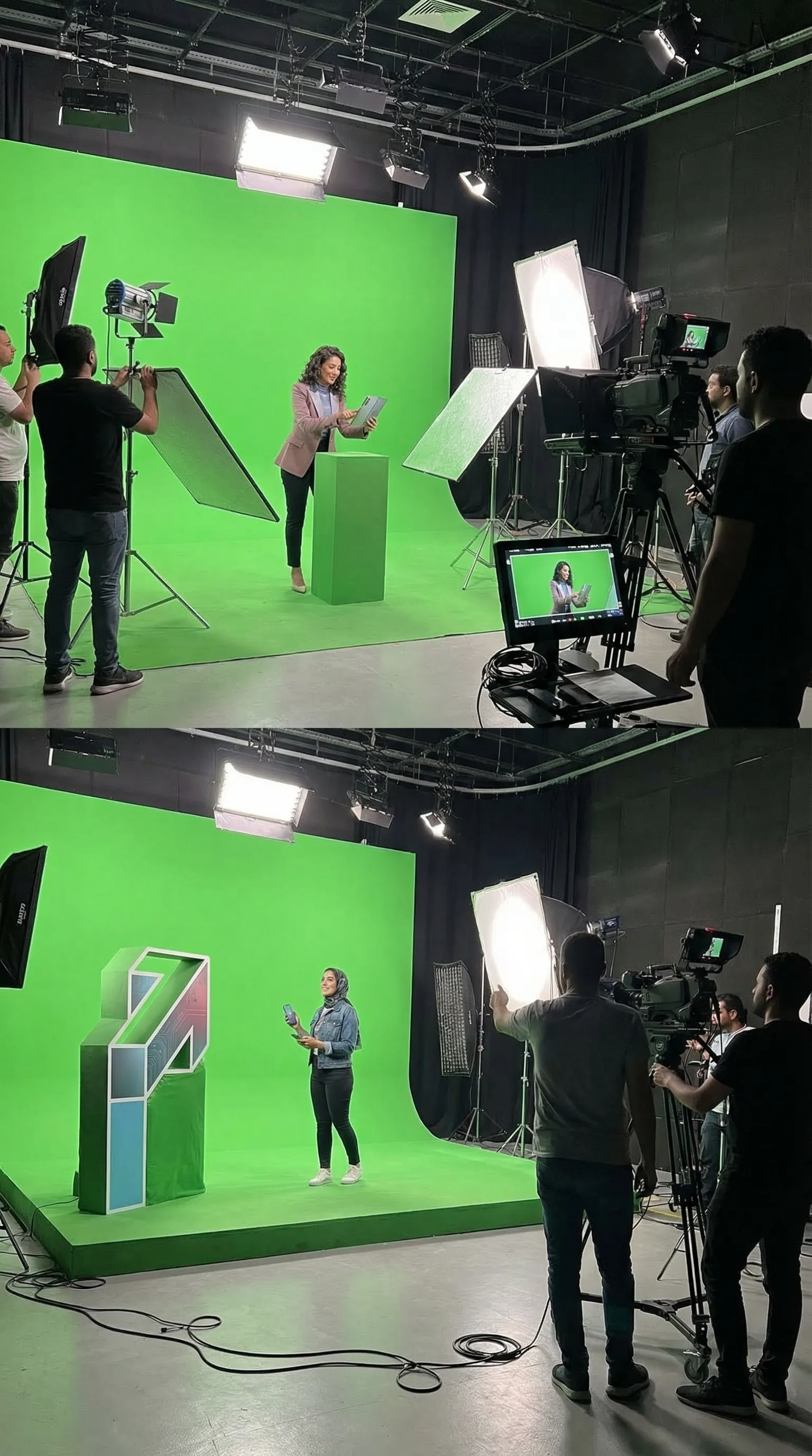 On-Set Ad Production